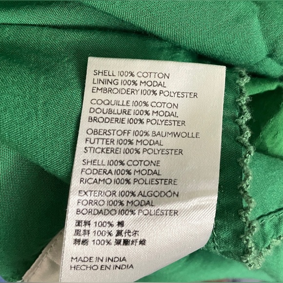 Anthropologie RARE Strapless Ruffled Floral Embroidered Maxi Dress - XS - Picture 8 of 9